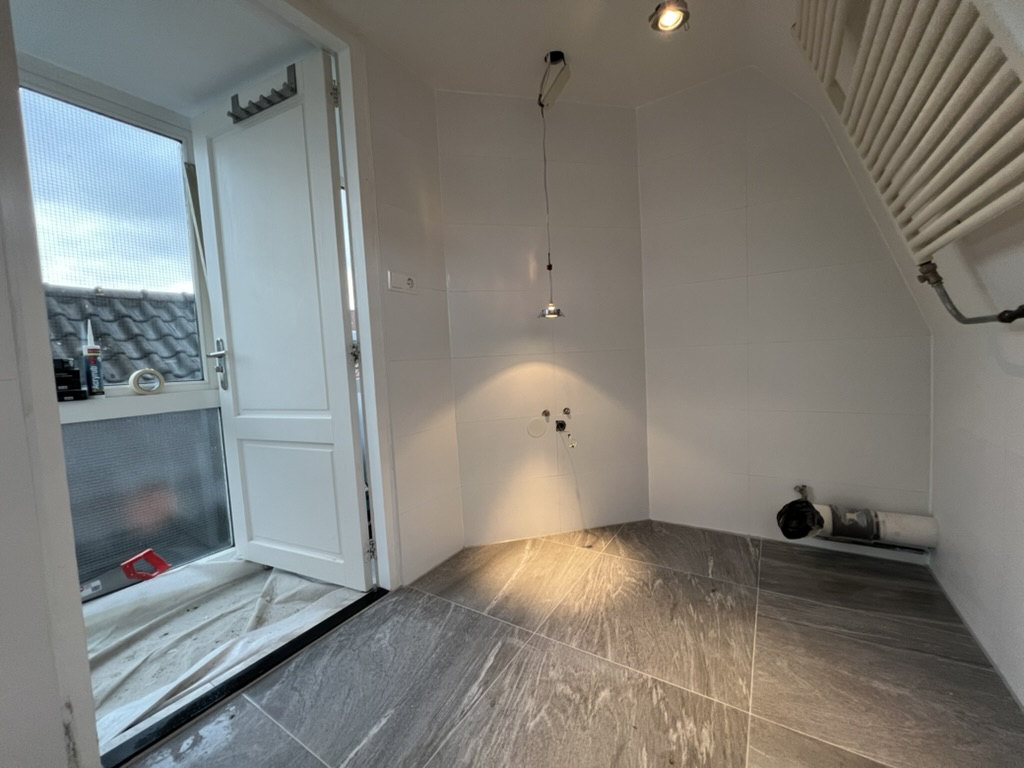 Afgeronde badkamer